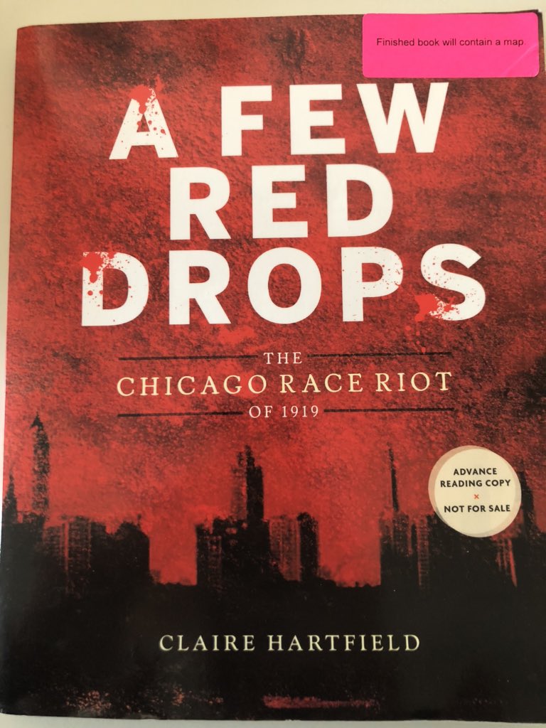 A needed reminder that it’s up to us stop racism. When we don’t learn from our mistakes-they repeat. Do something to fight racism. Thank you <a href="/ClaireHartfield/">Claire Hartfield</a> for the in-depth lesson of Chicago’s racial struggles. #historyrepeats #ChangeTheWorld #antiracism #220ChangeThruBooks