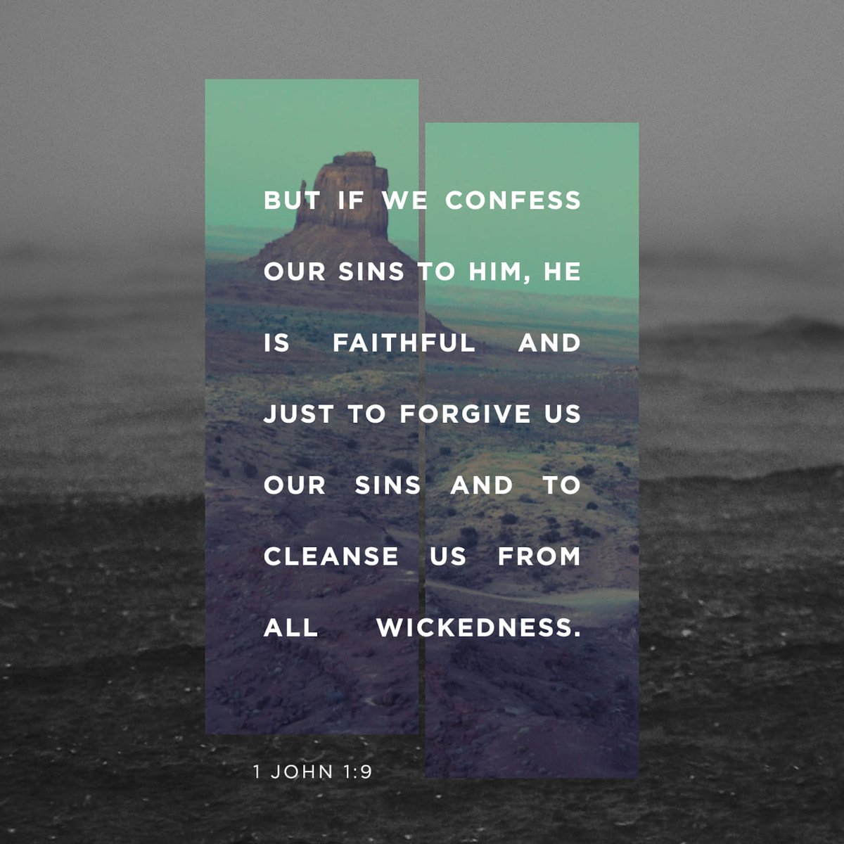 If we confess our sins, he is faithful and just and will forgive us our sins and purify us f… bible.com/verse-of-the-d…