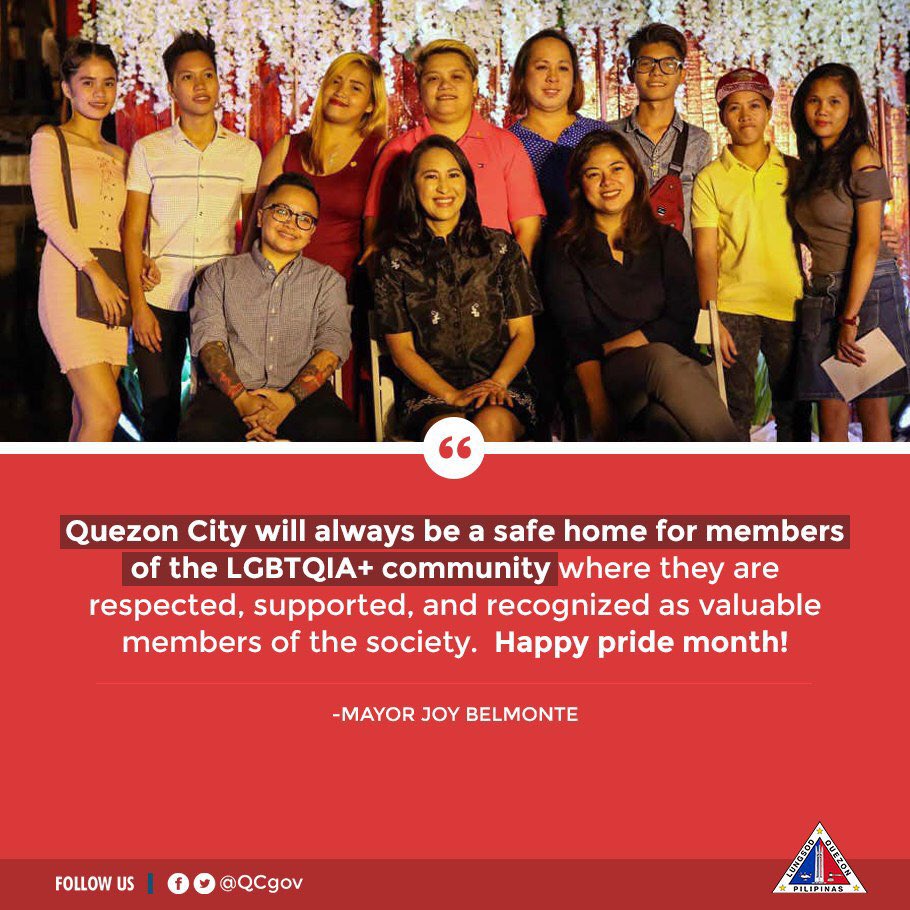 Quezon City Government on Twitter "Happy Pride Month, QCitizens! 🌈…