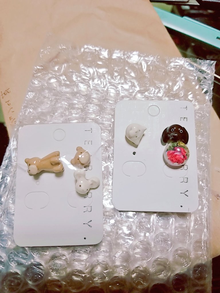 marlboro__1984's tweet photo. teaberryから届いた！
可愛い子たちを沢山お迎え出来て幸せ٩(ˊωˋ*)و
#teaberry
#minne
#pomme https://t.co/gxUX1FsqQo