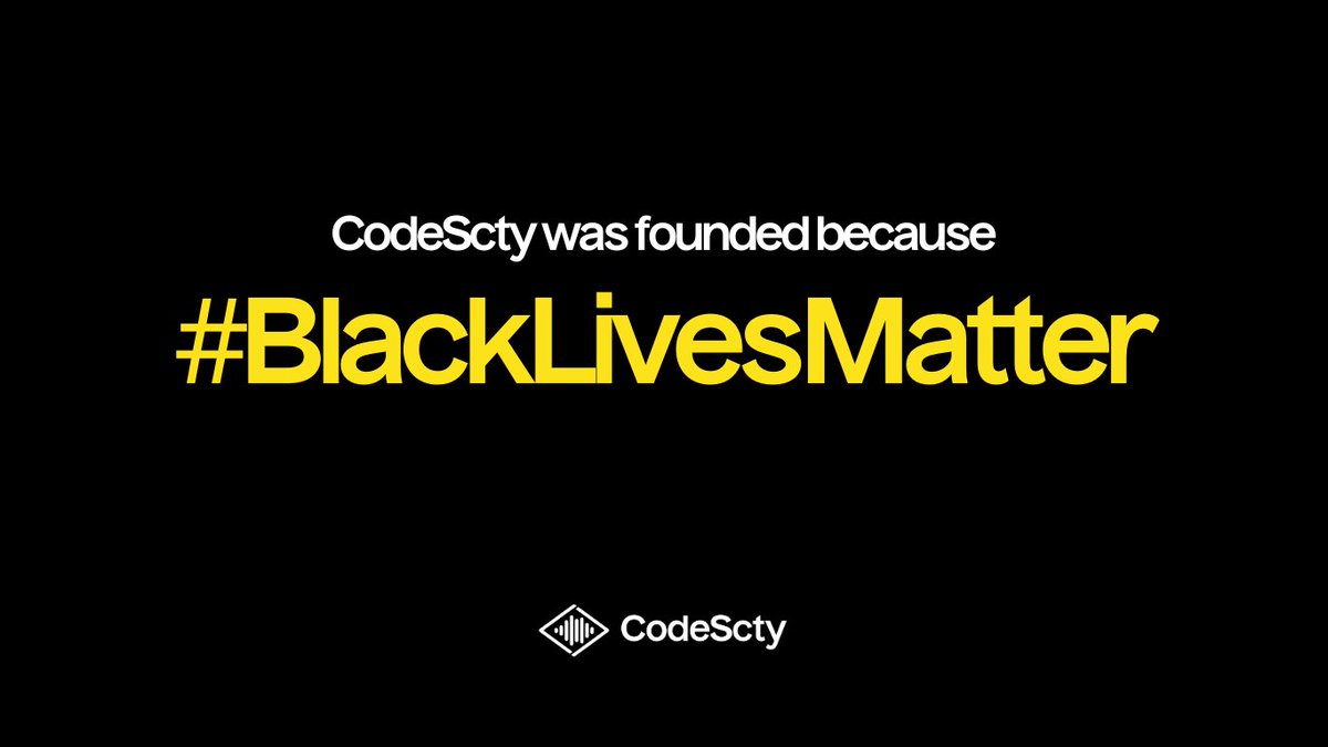 codescty's tweet image. #BlackLivesMatter As a 100% BIPOC team, our lived experience is rooted in the trauma of surviving through generations of resistance and struggle. Read more: codescty.com/blacklivesmatt…
#BLM #CodeScty #BeThePlug #NYC #georgefloyd #breonnataylor #ahmaudarbery