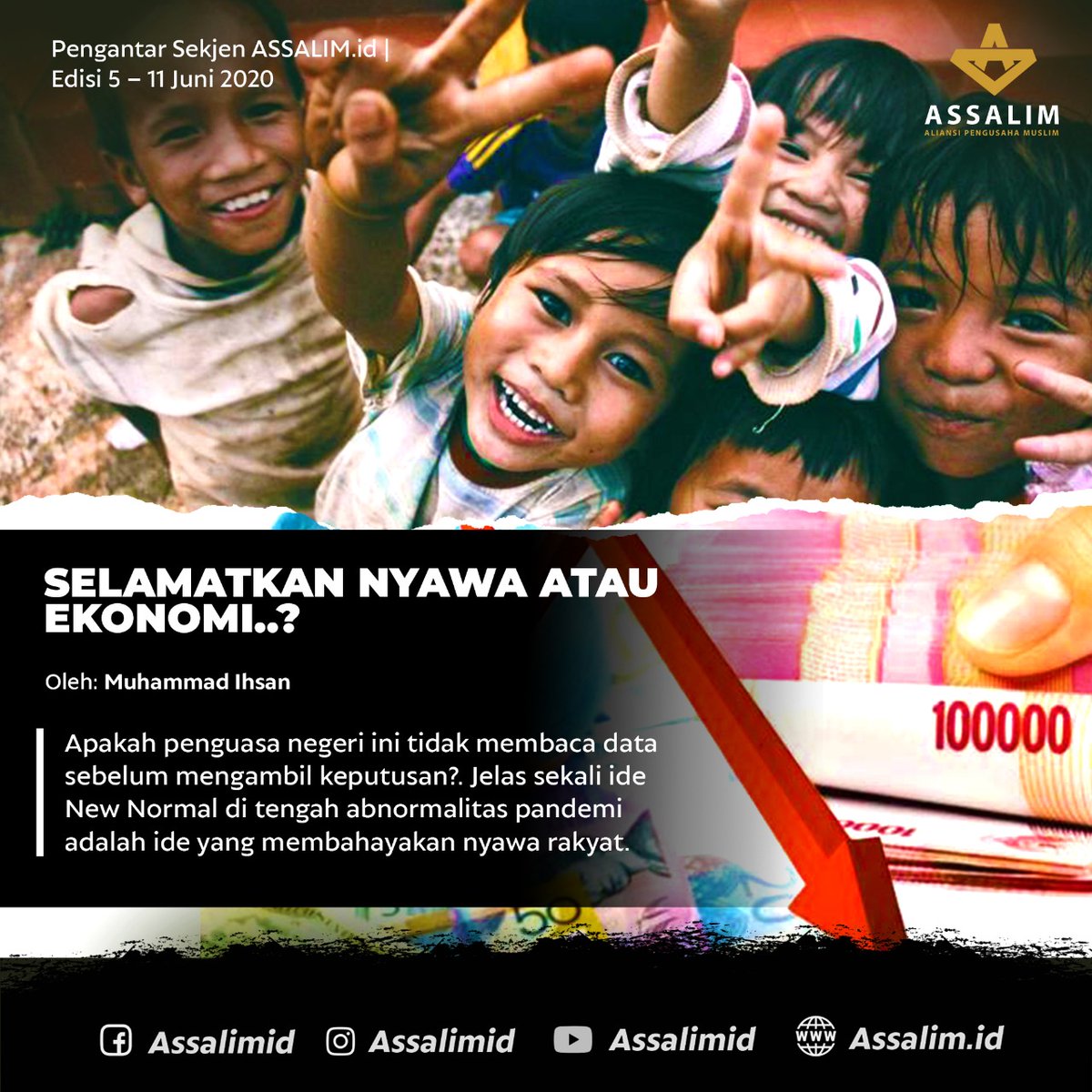 Selamatkan Nyawa atau Ekonomi