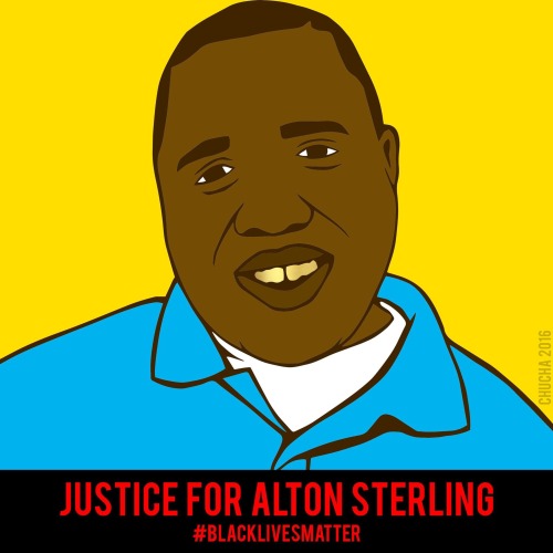 On July 5, 2016, Alton Sterling, a 37-year-old black man, was shot at close range & killed by one of two white, Baton Rouge police officers.Get the full story:  https://bbc.in/376C8CZ   #SayHisName  #RestInPower  #BlackLivesMatter  