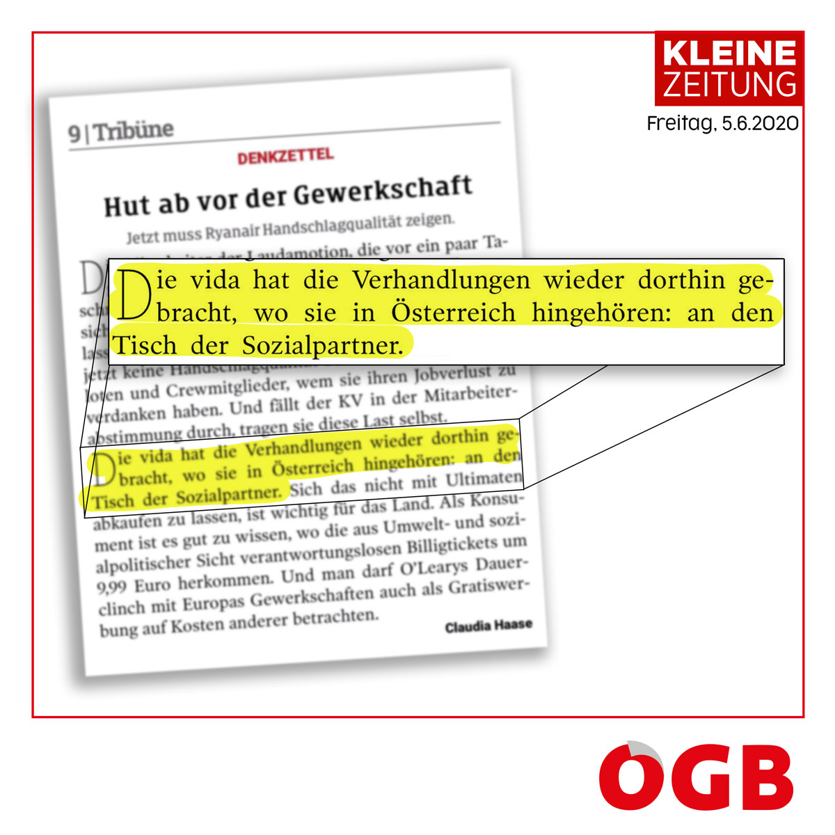 oegb_at's tweet photo. Die Causa #Laudamotion zeigt deutlich, dass Gewerkschaften wichtiger denn je sind! 
Durch zahlreiche Erpressungsversuche wurde versucht, das Gehalt unter die Armutsgrenze zu drücken!
Dank der @gemeinsam_vida gibt es jetzt sogar mehr Geld! https://t.co/ZaB0u7PRtU