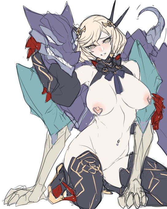 折角だから、出張先でまさかの大役を振られるワイトさんと旦那のイチャラブを描いてみようと…とりあえずラフ 