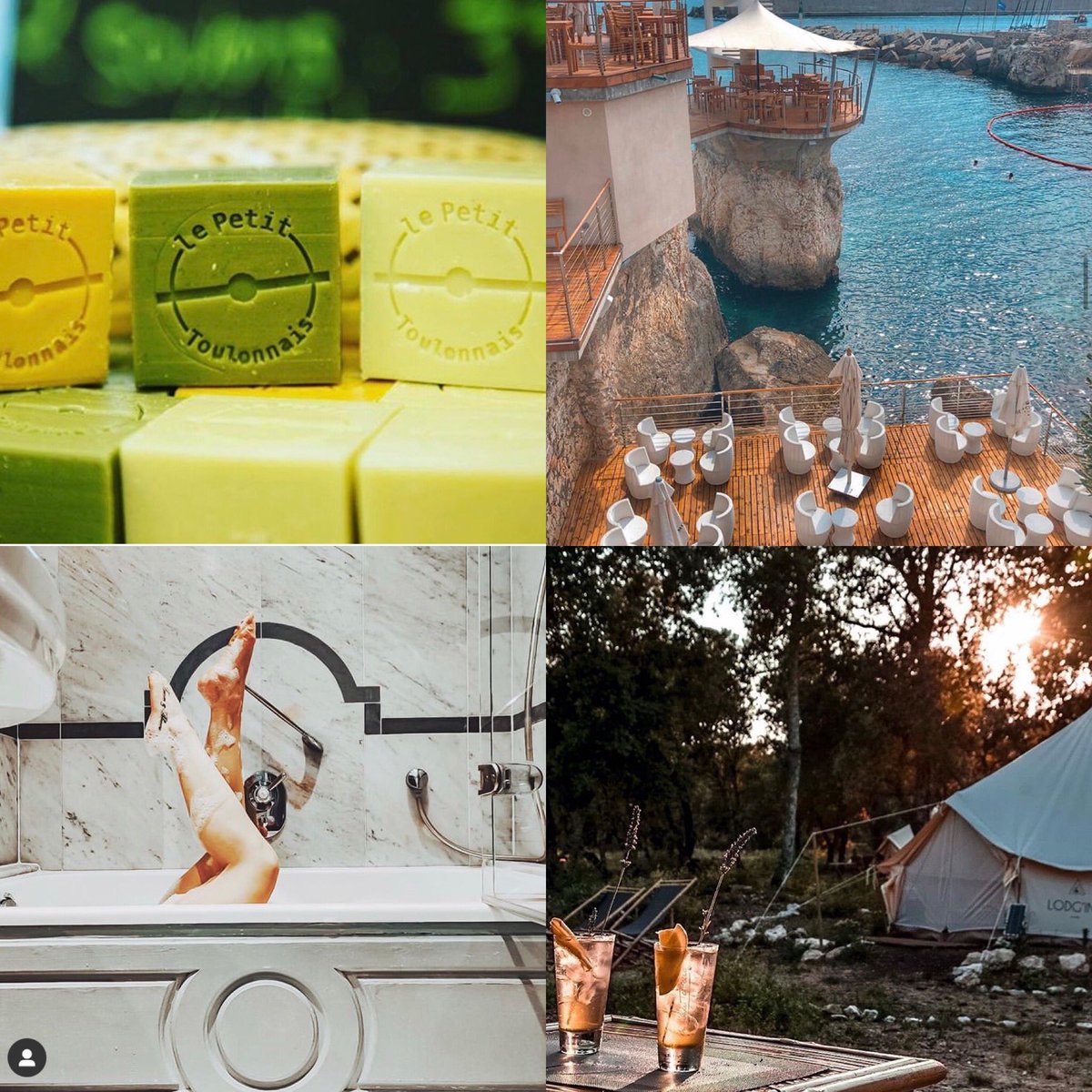 Montoroy1's tweet photo. #IDcadeaux Pas encore de cadeaux pour la #fetedesmeres ?On vous propose 4 idées. De bons savons de chez @savon_de_toulon Un bon restaurant au bord de la mer  @LePlongeoir une journée spa au @lemascandille ou encore une expérience unique avec les @lodgingfrance 😍 https://t.co/6lWcKqtZB9