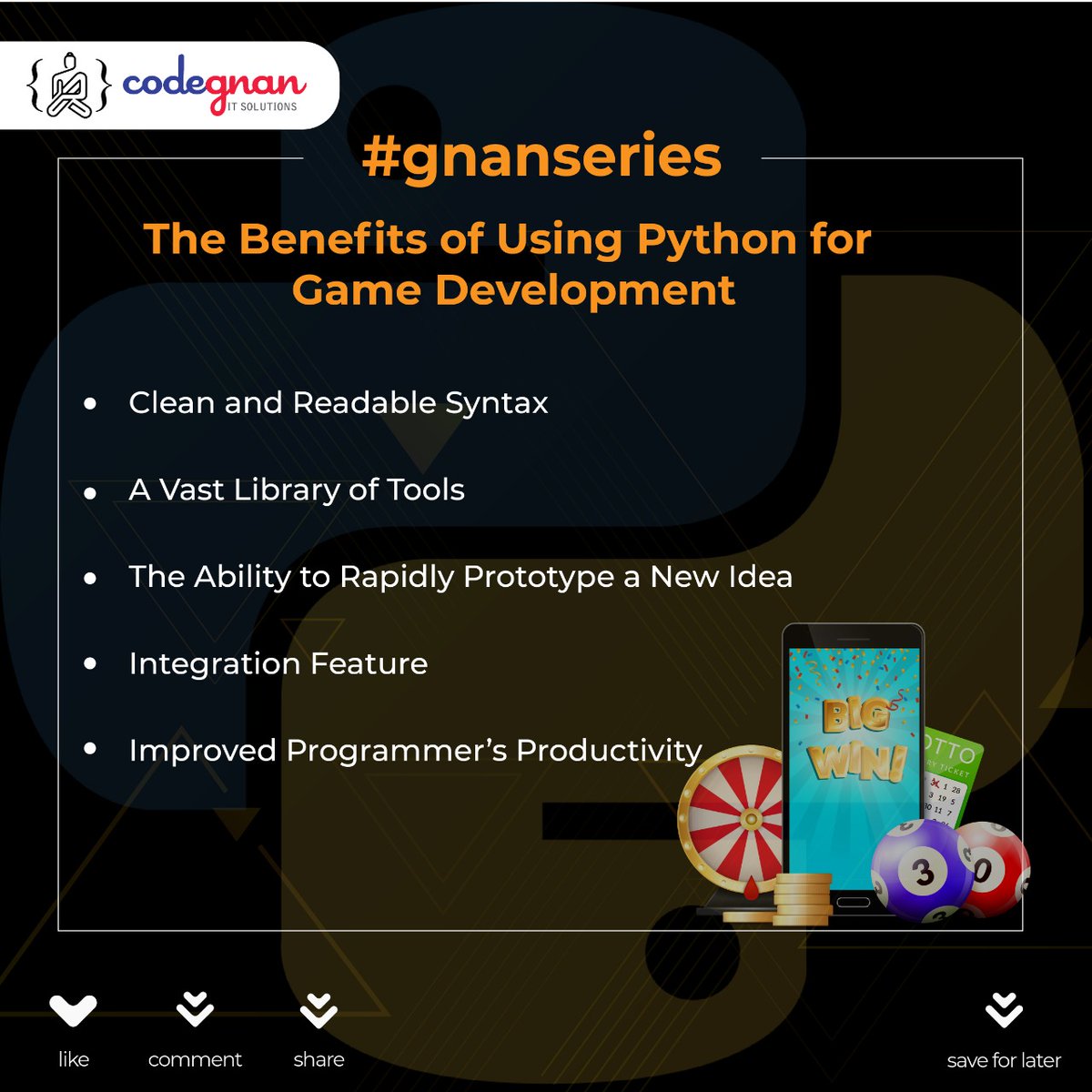 Codegnandotcom's tweet image. Day 6: Building Games using Python. Comment one word about Yesterday Session. Stay tuned for today&apos;s session.

#Games #PythonGames #BuildingGameswithPython #PythonProject #PythonMiniProject #PythonVoiceAssistant #NationalLevelBootcamp #Python #Pythonforlife #PythonProgramming