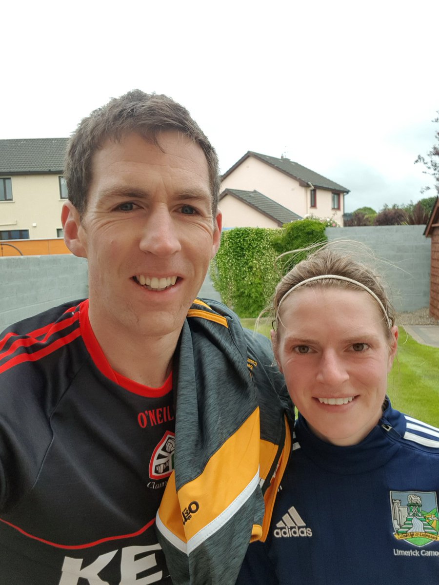 We weren't up quite as early as @cillerb1 but great to get out moving in support of <a href="/Cahercalla_Hosp/">Cahercalla Hospice</a> <a href="/ClondegadF/">Clondegad Gaa</a> <a href="/ballyea_club/">Ballyea GAA Club</a> fundraiser
