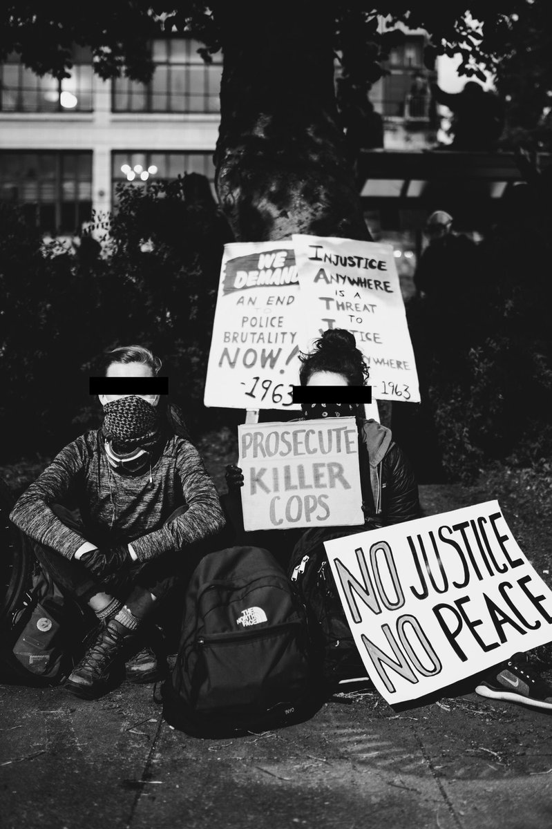 ABcavin's tweet image. Seattle BLM protest