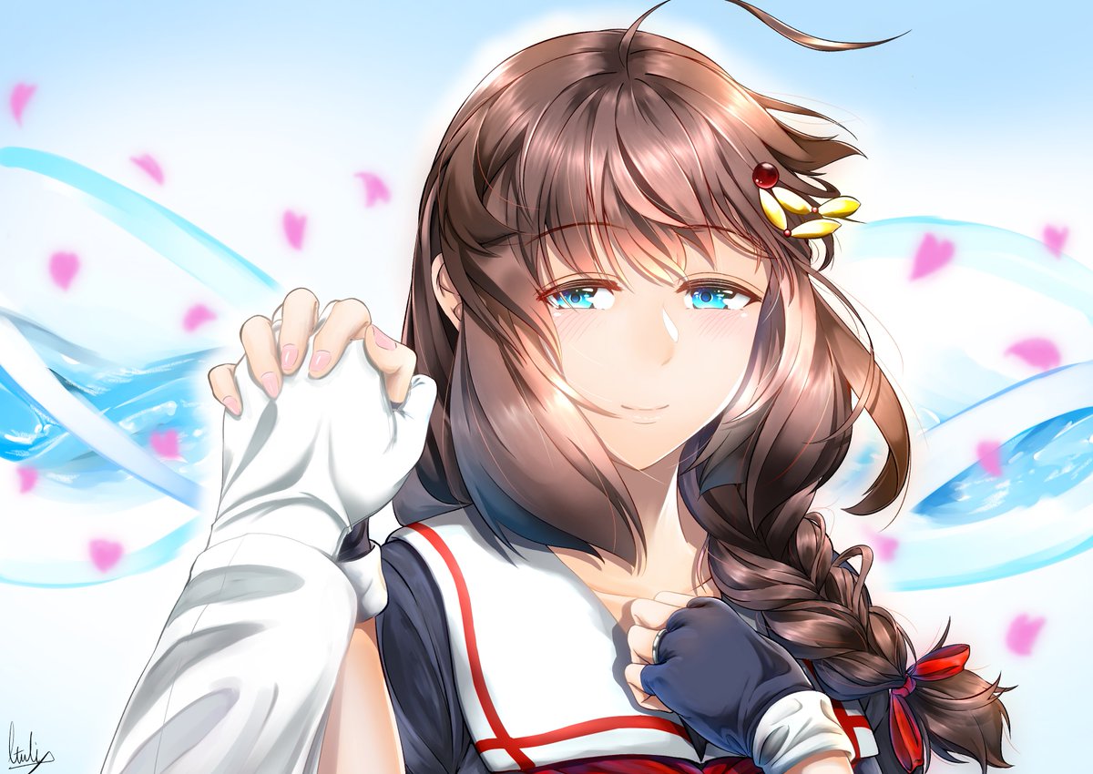 #私の絵の良い所を教えて
教えてくれると嬉しいなって 