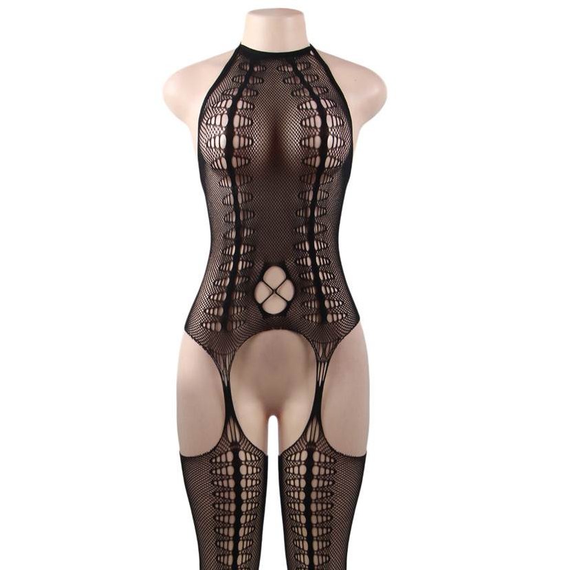 Black Fishnet Body stocking / Item : H3253. 