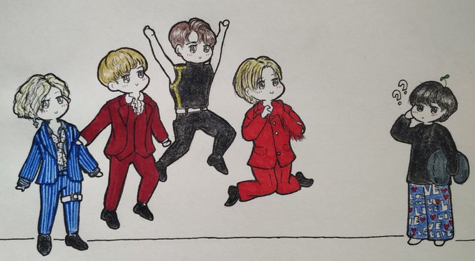 テミンのtwitterイラスト検索結果