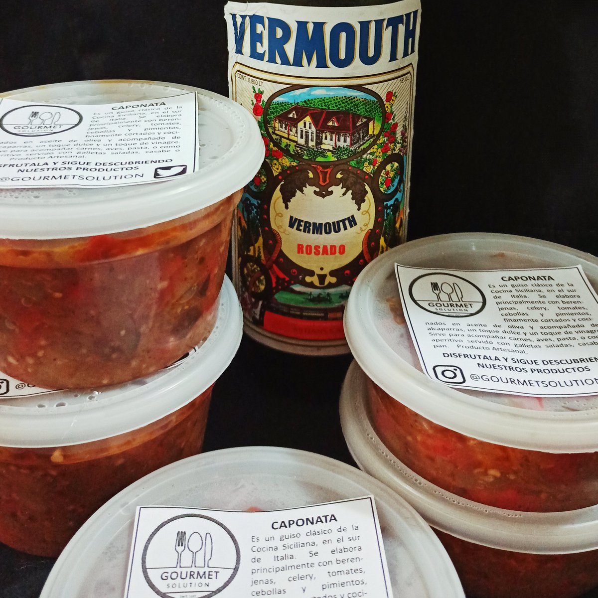 gourmetsolution's tweet image. Nuestra Caponata artesanal en presentaciones de 220 gr y 400 gr. 
Ideal como aperitivo o para darle otro toque a sus comidas.
Producto 100% natural, sin aditivos ni conservantes.
¡Dale a tus platos un nuevo nivel!
#gourmet #italianfood  #caponata