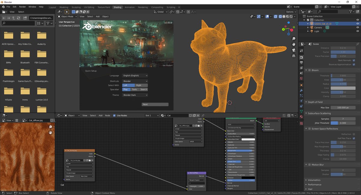 みっちょ 田上 みちよ Blender 2 がリリースされてますね パフォーマンスが向上しているらしいので早速入れてみました Blender 2 Has Been Released I Heard The Performance Is Improved So I Installed T Co 8pfc9tftzg