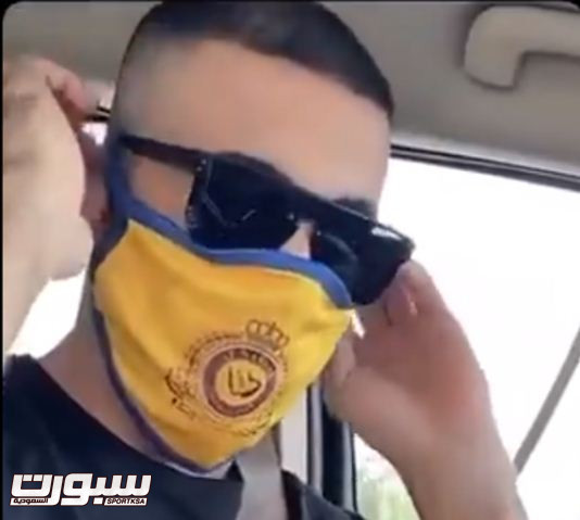 صحيفة سبورت السعودية | حمدالله يخطف الانظار بكمامة النصر