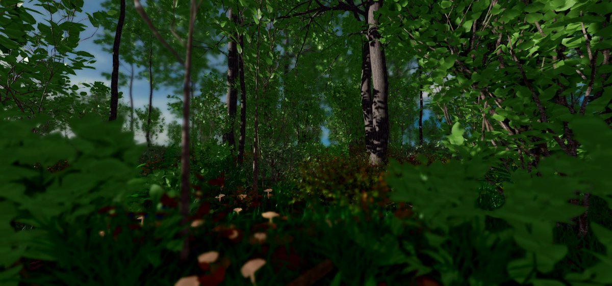 Corrivalrhyme Design On Twitter While I Work On The House For An Addition To The Previous Posting More Unreleased Content For In Nature S Realm Overgrowth No Actual Roblox Game Showcase Yas Feast - roblox forest showcase