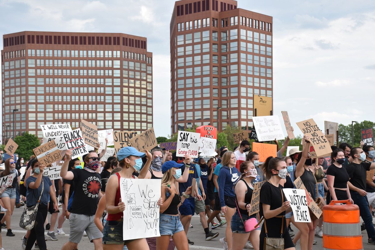 So proud of AHS Grad Carri'Ana Smith who organized more than 1500 students, staff and families to march from AHS to Troy PD to support Black Lives Matter and fight racial injustice. There is much work to be done, but we are listening, we hear you and we stand ready for change.