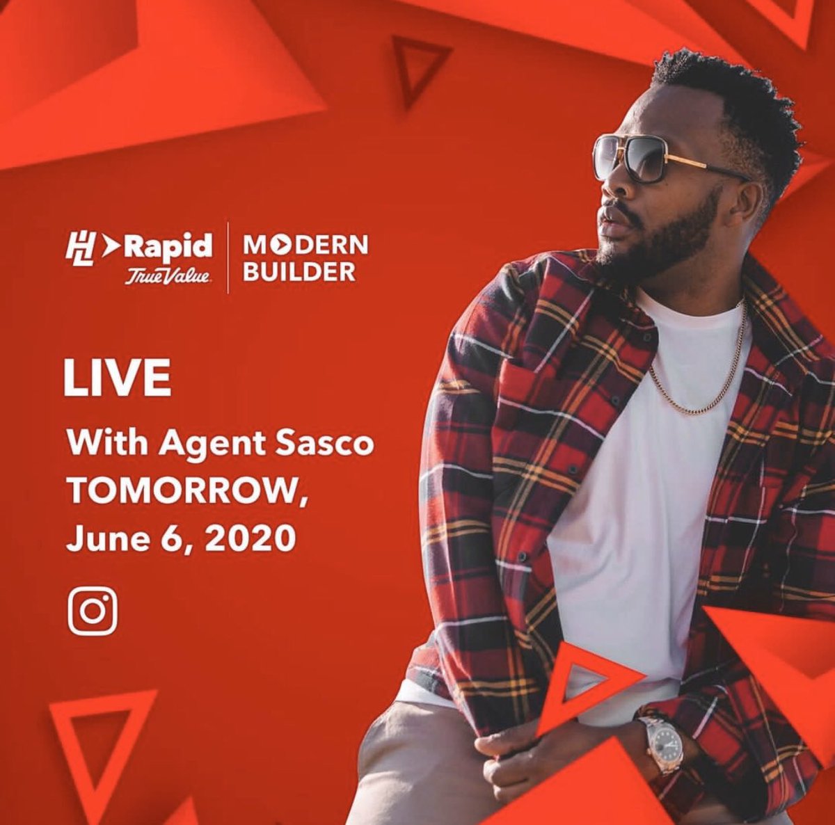 HandLJamaica's tweet image. You don’t want to be that guy that misses our IG Live with @agentsasco! 
Agent Sasco’s DIY projects are 🔥! Tune in TOMORROW with H&amp;amp;L Rapid True Value to see what he has planned! Turn on your post notifications to know when we go LIVE on IG! 

#HLRTV #AgentSasco #ModernBuilder