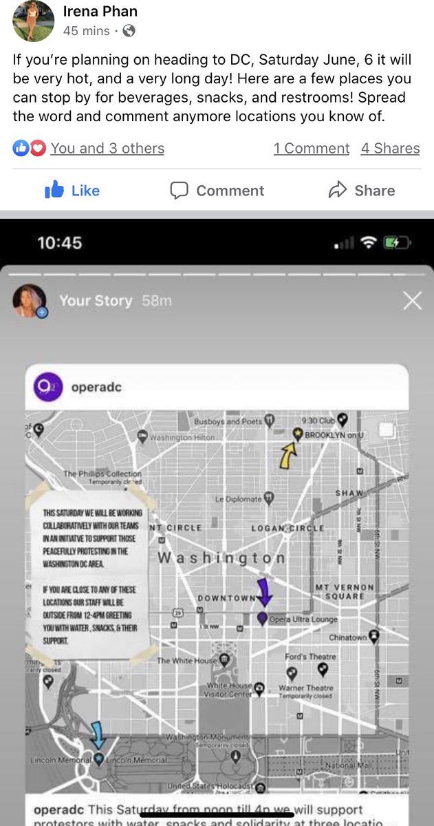 RMnamjoons's tweet image. If you’re planning on protesting in DC tomorrow, June 6th, 2020 please read this! (A friend of mine posted this to her FB) Some places are offering their services to shelter and feed you!! Please be safe 💜 #BLM #BlackLivesMatterDC #BLMDC