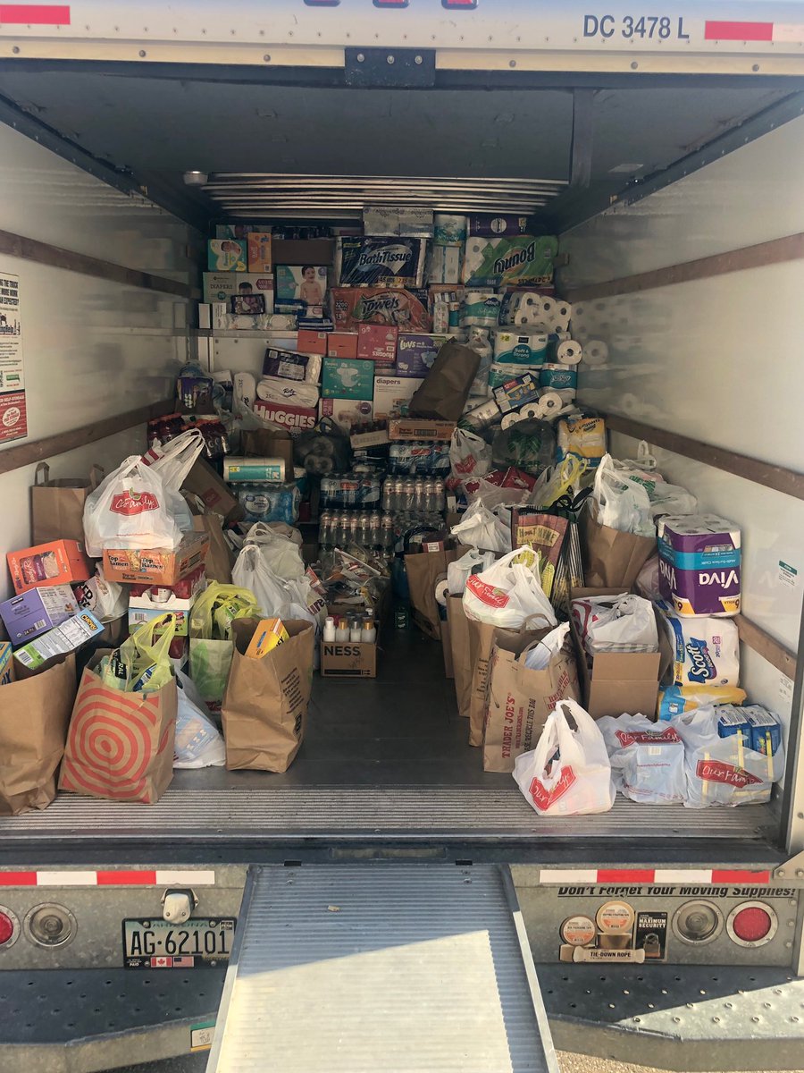 UWRFFalcons's tweet photo. Shoutout to our Falcons for organizing and collecting supplies and donations for children and families in the Twin Cities. #fft https://t.co/ZsKkA3n7VM