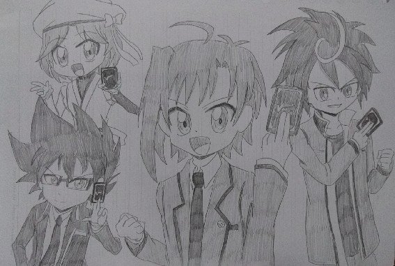 Tomo 友牙 ミコデッキ使いの永久バディファイター兼ヴァンガードファイター兼ポケモントレーナー A Blasterb ヴァンガード 先導アイチ 先導アイチ生誕祭 アイチ誕 Happybirthdayアイチ ということで クロノを含めた18年版のアイチから外伝