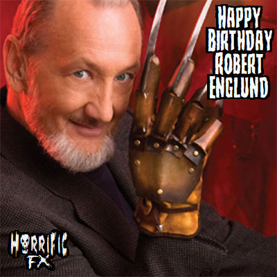 Happy birthday to the talented actor Robert Englund who was born on this day in 1947!! 