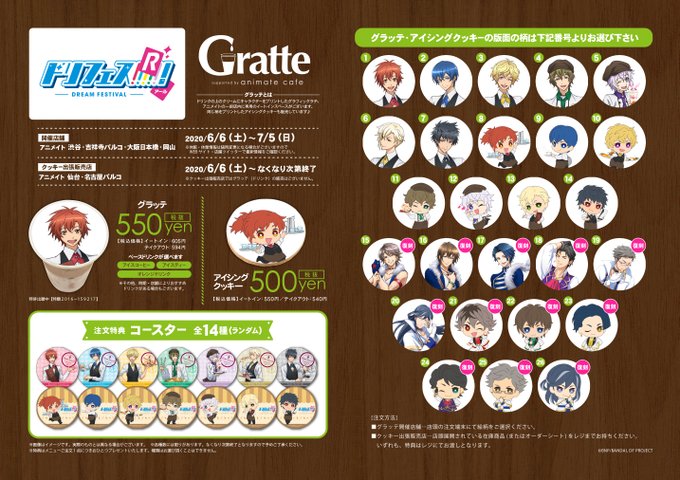 A List Of Tweets Between アニメイト仙台 グラッテ仙台 元気に開店中 And Year 6 Month 4 Whotwi Graphical Twitter Analysis