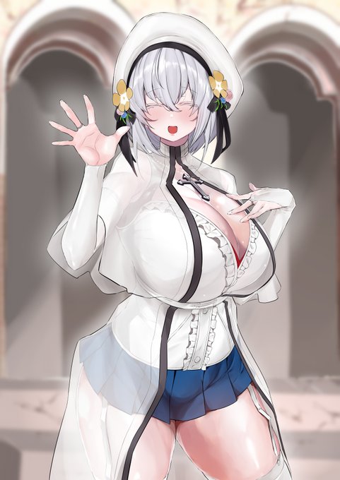 ・シスターちゃんのイラスト
アリシアの私服!!!
普段は修道服で滅多に見れないレアな姿。
着ている時は大体機嫌がいいので、挨拶するとにこやかに手を振ってくれる。

※無断転載・無断利用お断り
※イラストはコミッションとして制作を依頼したものです
※みつどうえ先生に描いていただいてます! 