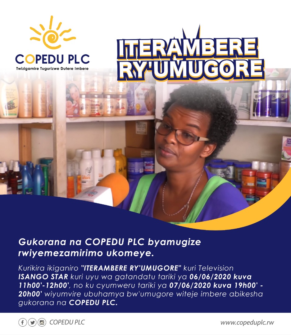 COPEDU PLC on Twitter "“GUKORANA NA COPEDU PLC, BYAMUGIZE