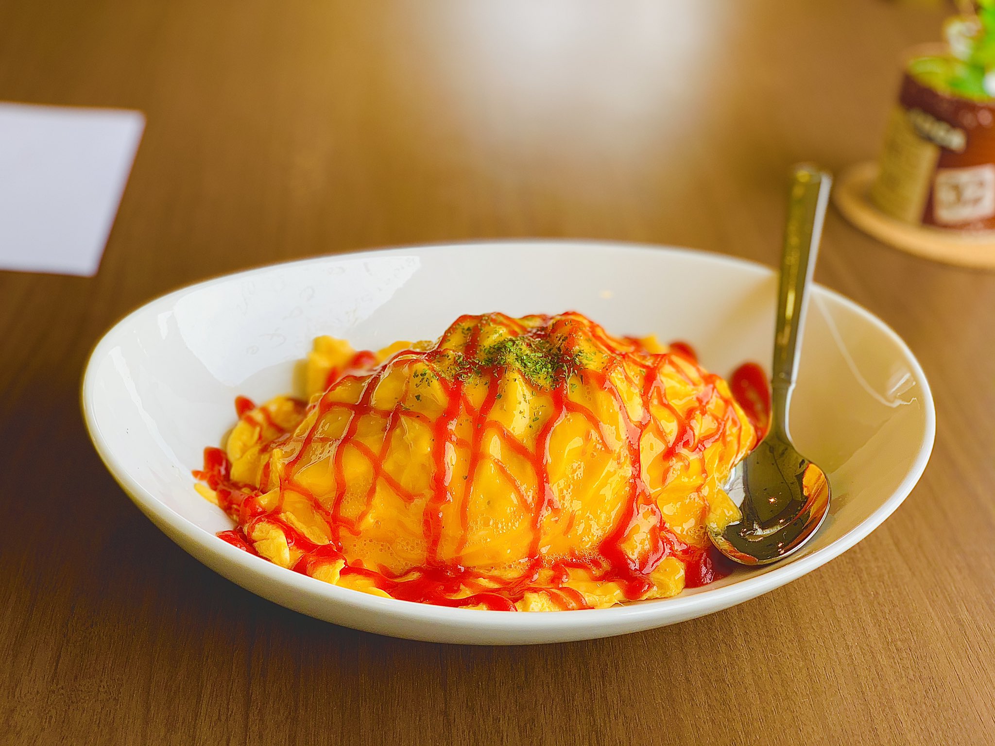 アフロ C ふわとろオムライス Mikecafe ミケカフェ Lunch ランチ 昼食 オムライス Omeletterice 本巣市 ライダーズカフェ Riderscafe T Co Cyowziqblk Twitter