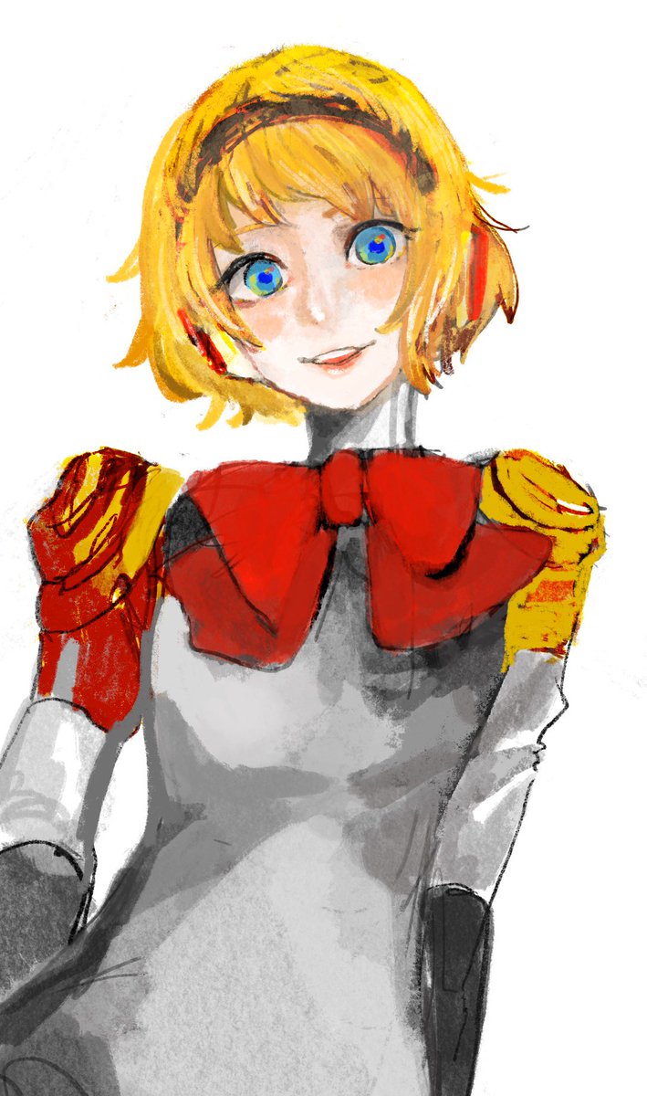 #このタグを見た人は推しの初描きと現在の絵を載せる
2013年(アナログ)→現在(iPad) 