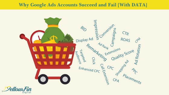 Why #GoogleAd Accounts Succeed and Fail [With DATA] - bit.ly/2Y6dONx #google #seo #SERP  #OnlineMarketing #EffectiveSEO  #SEOServices #growthhacking #SearchEngineOptimization