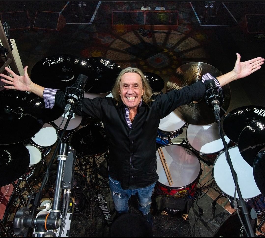 Happy Birthday Nicko McBrain of Iron Maiden      