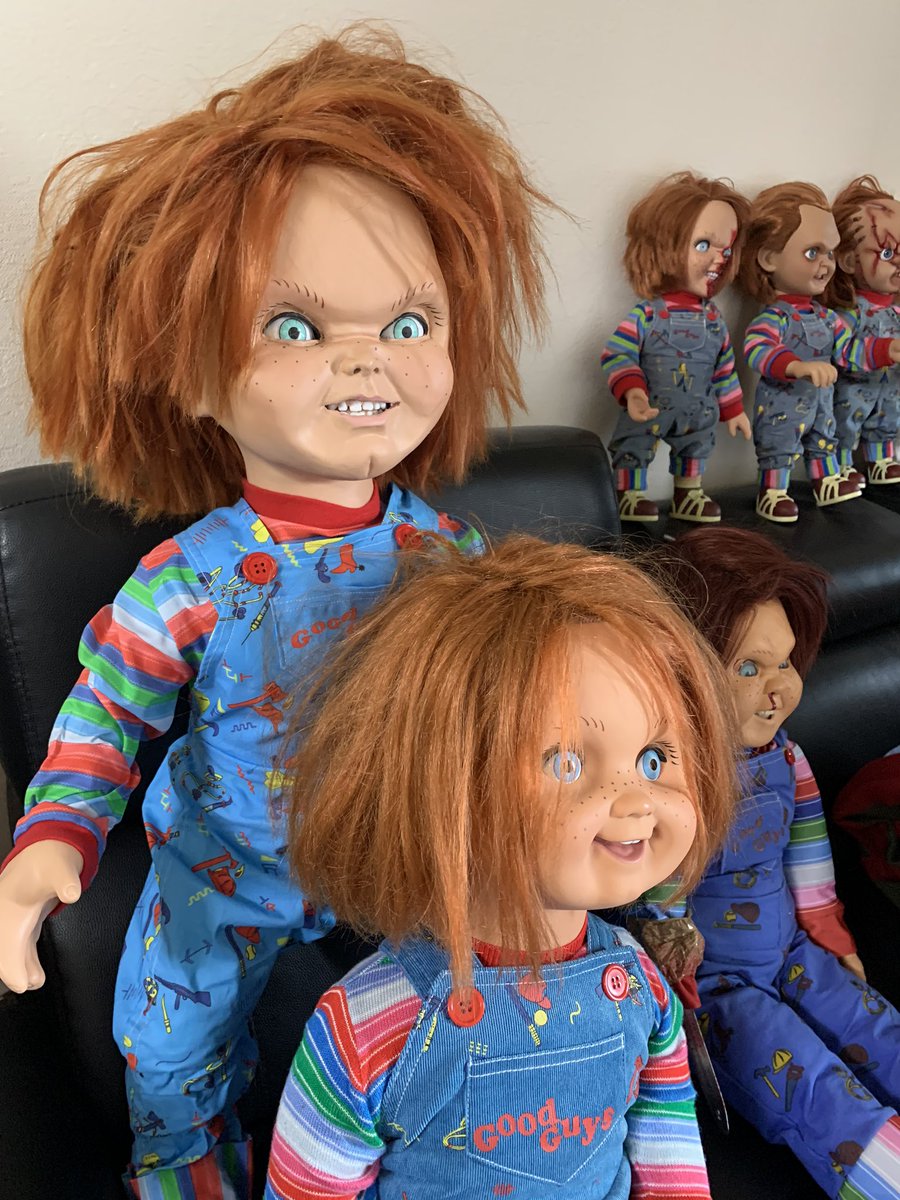 #chucky #childsplay #childsplay3  #childsplay2 #horror #goodguydoll #goodguy #horrordoll #チャイルドプレイ  #チャッキー #ホラー　#seedofchucky

新しいのきた！