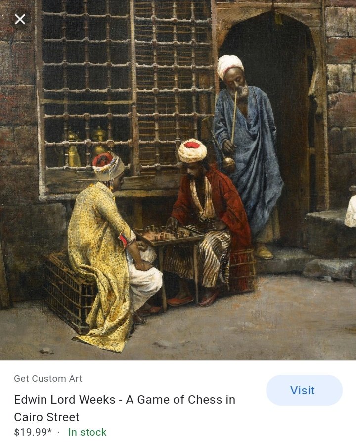 It is also said that we moors invented chess, although its debated the indians and persians had a game thought to be an old form of chess. What we had in iberia is close to the modern version.