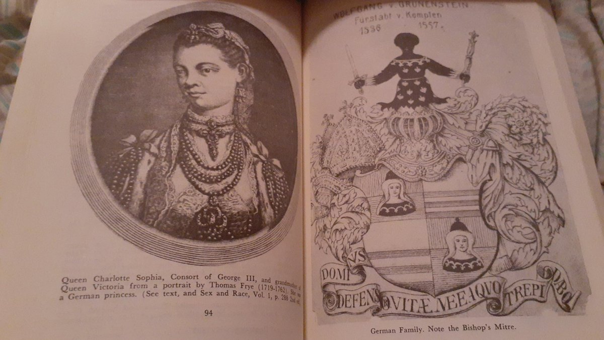 In fact queen Charlotte Sophia of england was a moor. Light skinned and mixed but still of prominent moorish blood