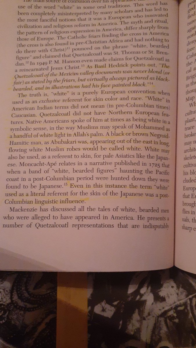 A Malian moor and brother of the richest man who ever lived sailed to america. His name was mansa abu bakari. And when he arrived to america the people looked at him as quetzalcoatl, for it was a prophecy that he would return from the east.