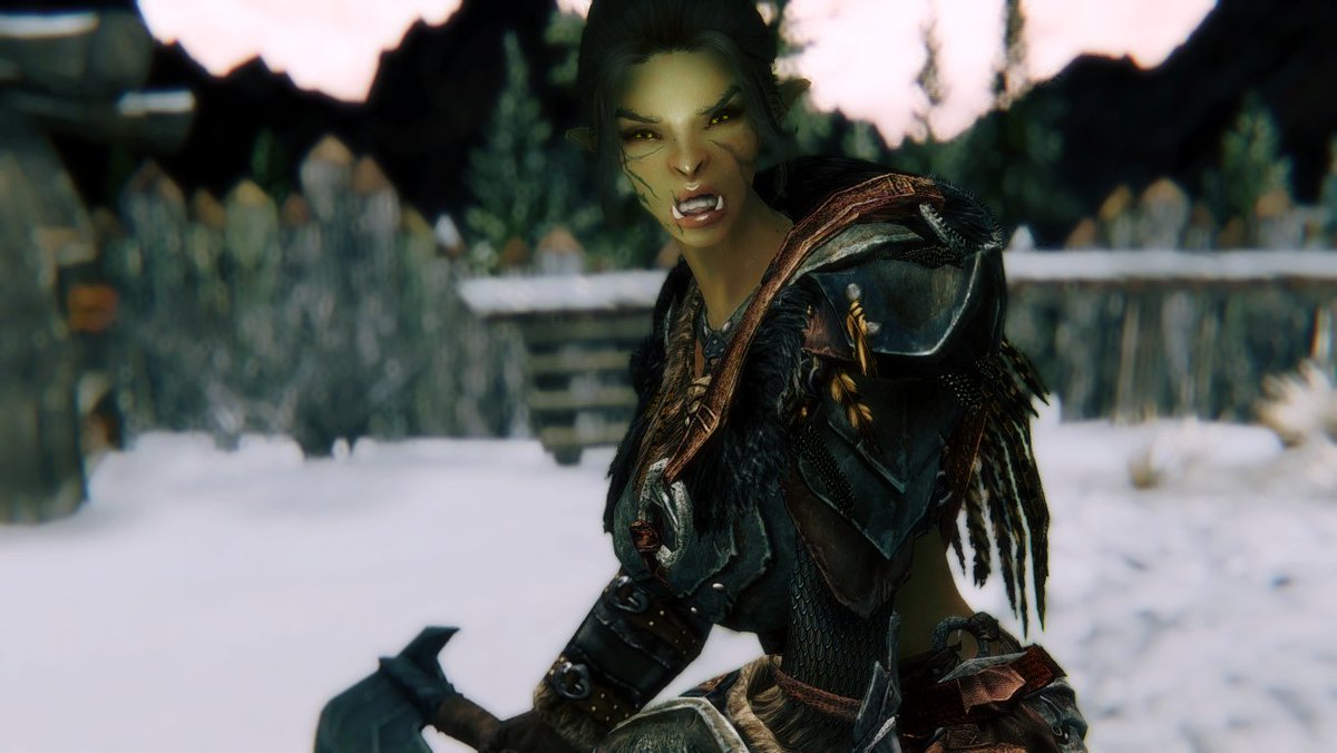 blazingsai's tweet photo. In hindsight I should have released this all at once as a thread, but it probably wouldn't have gotten finished...
Here's #Duraza, #Durul, #Dyani &amp; #Eletsandra who is the Guard Captain in #Falkreath (but was a mercenary in 2017)
#Skyrim #SkyrimLE #スカイリム #CharacterRoster https://t.co/IaG0ZZDLOL