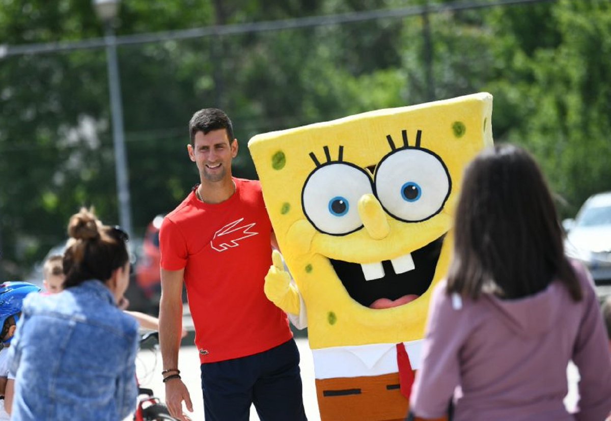 BasiaID's tweet photo. .@DjokerNole #AdriaTour #Belgrade 
photos: Vesna Lalić https://t.co/nRSTQhiawi