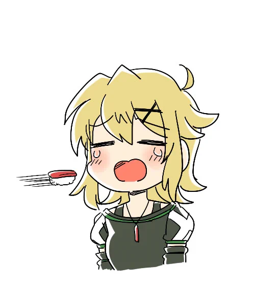 泣いている切ちゃんのお口にお寿司を放り込む簡単なお仕事です 