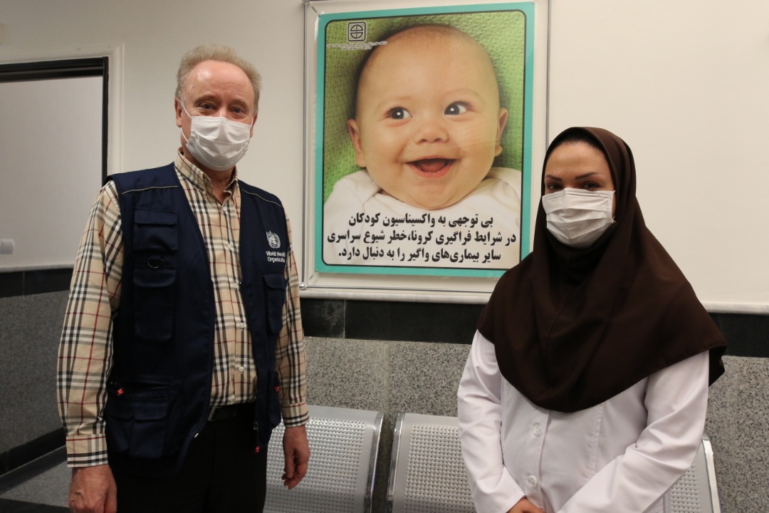 #PHC facility in Semnan: 'Inattention to child #vaccination during COVID-19 results in increased risk for #outbreaks of other infections'. Keep up child vaccination!