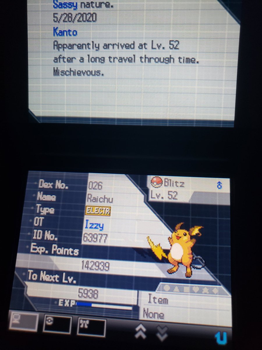 SOULSILVER TO BLACK 2Next I had to use 2 separate devices to get my Pokemon from Gen 4 to Gen 5 through the transfer center in Black 2.