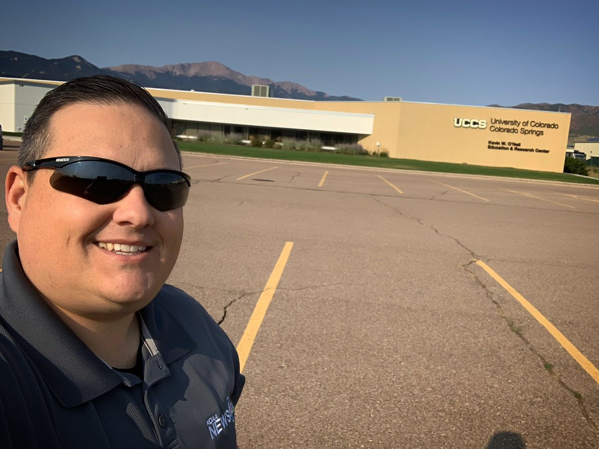 PatrickNelsonTV's tweet photo. Working with the Cybersecurity experts at @UCCS today. It’s fascinating stuff! Hackers are relentless, but I’m out here to help us keep up and even stay a step ahead! 🎥🎤💯 #AlwaysWatchingOutForYou https://t.co/zZ7oqhG2j8