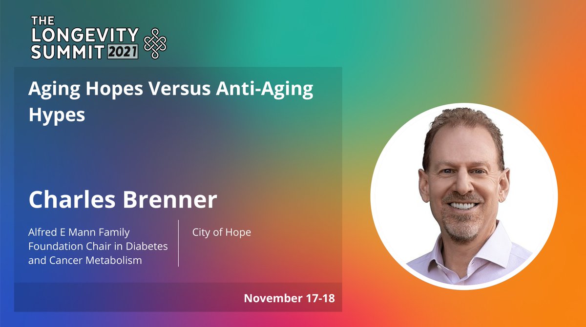 The Longevity Summit (@longevitysummit) on Twitter photo Join us at 1:00 PM ET on November 17th at the fully digital Longevity Summit to hear Charles Brenner from <a href="/cityofhope/">City of Hope</a> discuss aging. Apply to attend for FREE: longevitysummit.io/?utm_source=tw…
#longevity Join us at 1:00 PM ET on November 17th at the fully digital Longevity Summit to hear Charles Brenner from <a href="/cityofhope/">City of Hope</a> discuss aging. Apply to attend for FREE: longevitysummit.io/?utm_source=tw…
#longevity