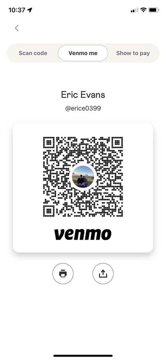 ericevvans's tweet photo. @Venmo @TaniraTroyan @AlliRichardson3 https://t.co/pGWIm13qn5
