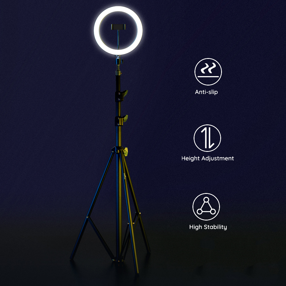 ergopixel's tweet image. Ergopixel's Floor Standing Extendable Ring Light - Black
With Ergopixel's Floor Standing Extendable Ring Light you can make live streaming and video recording a breeze.
High quality recording, easy setup. Exclusive patented appearance design.
#RingLight #Ring #Light #iwdp