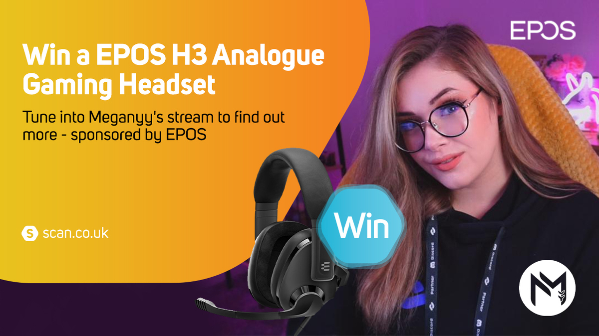 Once again I am teaming up with the wonderful people over at <a href="/ScanGaming/">Scan Pro Gaming</a> &amp; @eposaudiogaming to giveaway an amazing gaming headset! 

To be in with the chance of winning the EPOS H3 Anologue Headset head on over to bit.ly/3kAUK6I where you can find all the ways to enter!
