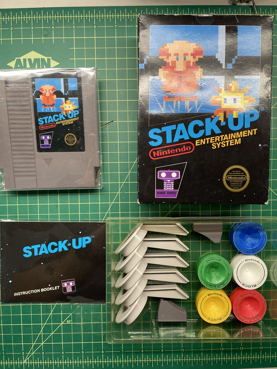 The only trouble with buying a standalone ROB is that you need to buy a game to play it with! Black box collection is complete #NES #BlackBox <a href="/RetroGameGuys/">Retro Game Guys Podcast (A #Retrogaming Podcast)</a>