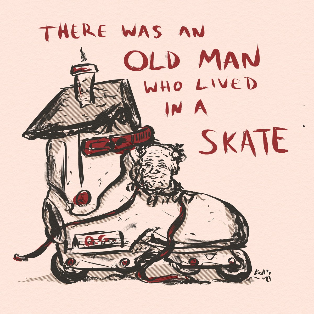Edwinudesign's tweet photo. An old man who lived in a skate
#dailysketch #doodle #art #arte #cartoonist #illustration #rollerblade #aggressiveinline https://t.co/THGsujPjiJ