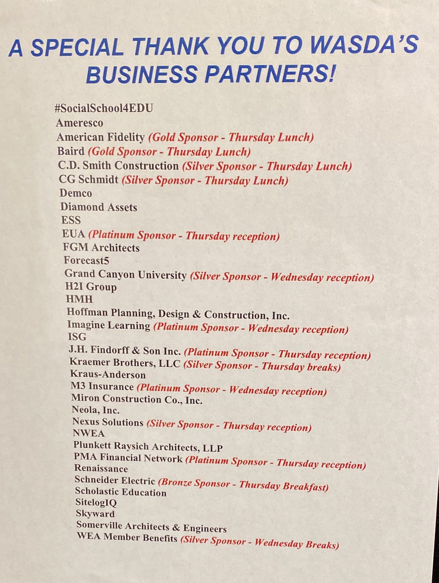 Thank you also to all of our Business Partners &amp; especially those that went above &amp; beyond with sponsorships! Your support helps make this event great!
